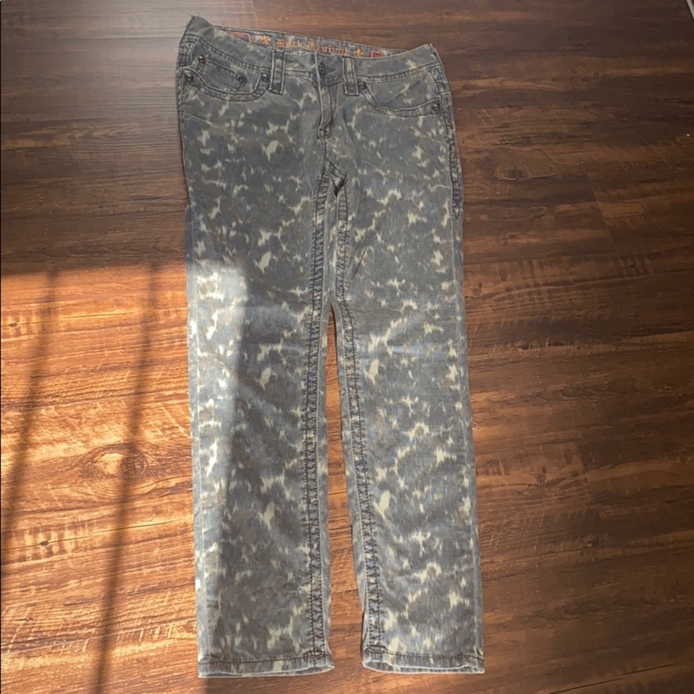 Rock Revival Skinny Camo Print Jeans